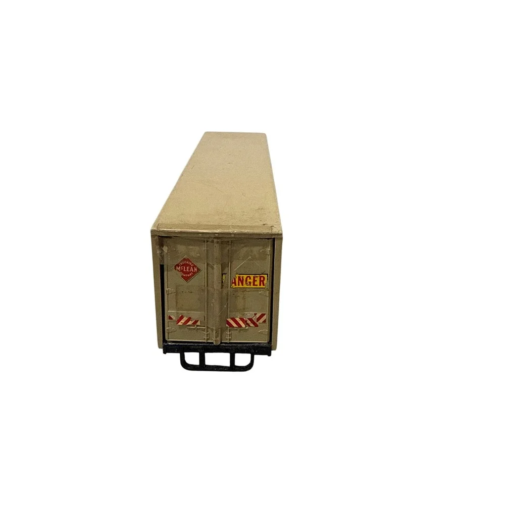 Vintage Dinky Supertoys McLean Trucking Company Red Cab Tan Trailer Meccano Ltd